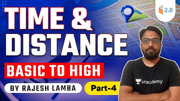 Time And Distance | Basic to High | Maths by Rajesh Lamba | Part-4