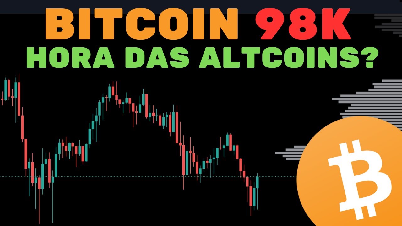 BITCOIN DUMP 98K: ALTCOINS ACORDARAM? : E AGORA? - Análise  Técnica/Sentimento DATA