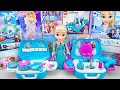 Unboxing Disney Frozen Toy Series | Elsa's Magic Kitchen Toy and Sparkle Makeup Toy | Elsa Doll Toys
