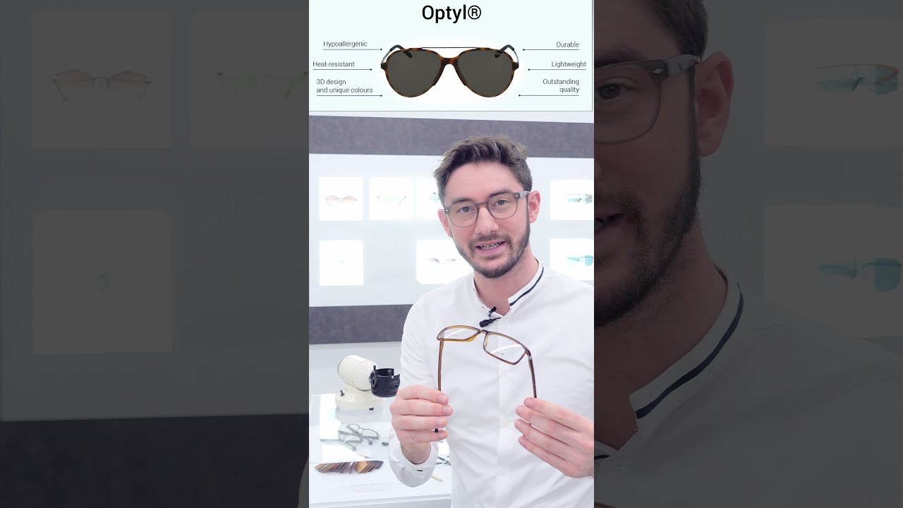 This amazing material makes Hugo Boss and Carrera frames unique | Optyl in  Action - YouTube