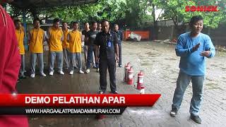 Simulasi Demo Pelatihan Cara Menggunakan Tabung APAR