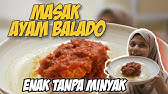 Ayam Balado Tanpa Minyak Youtube
