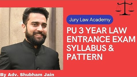 PU 3 year law entrance exam coaching in Chandigarh | PU 3 YEAR LAW ENTRANCE EXAM syllabus & pattern