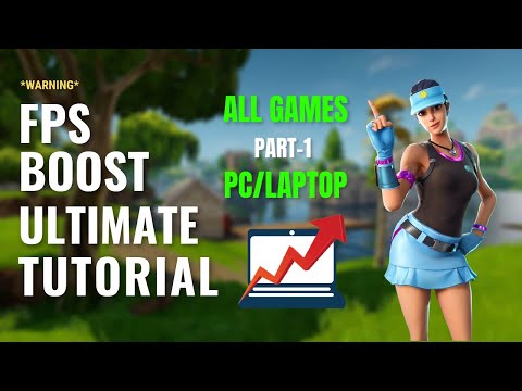 How to optimize PC/Laptop for FPS Boost and FPS drop fix. All GAMES. PART -1. Ultimate Guide (2021)