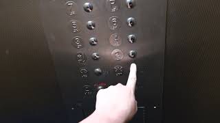 EPIC MOTOR! Westinghouse? Traction Elevator at the Low Quality Inn & Suites, Myrtle Beach, SC