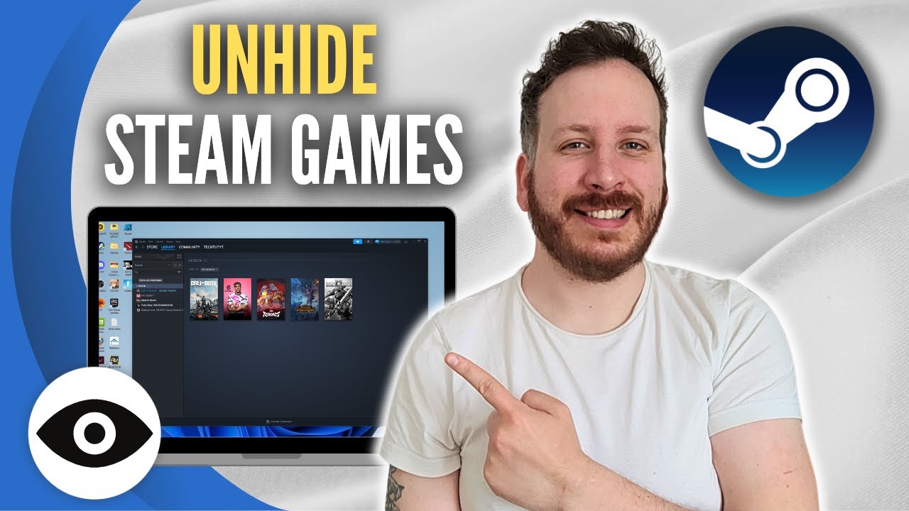 How To Unhide Steam Games YouTube 