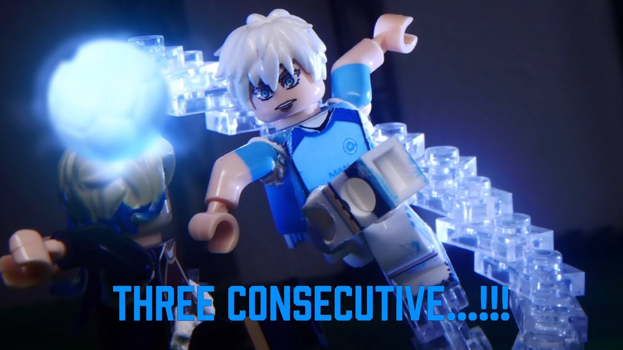 【С озвучкой】Наги проводит пятиэтапный залп против Ублюдка Манхена (Lego Stop-Motion)