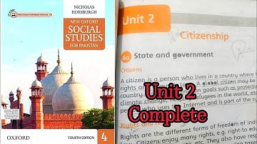 New Oxford Social Studies unit 2 grade 4 🌎 #grade4 #socialstudies #gk #pakistanstudy #yt #explore