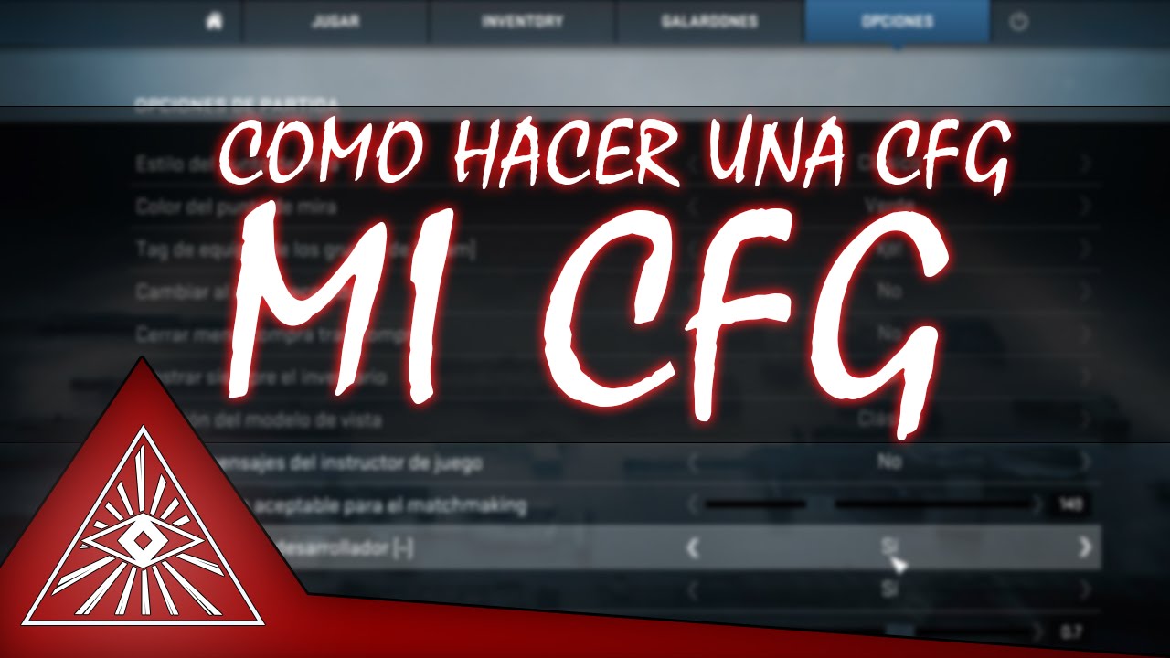 Como Configurar el CS:GO + MI CFG! | CS:GO | Muit0 - YouTube