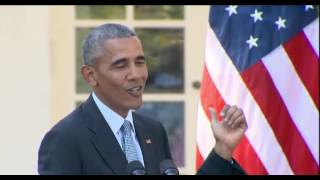 President Obama Tells Donald Trump "STOP WHINING" About Rigged Election 10/19/16