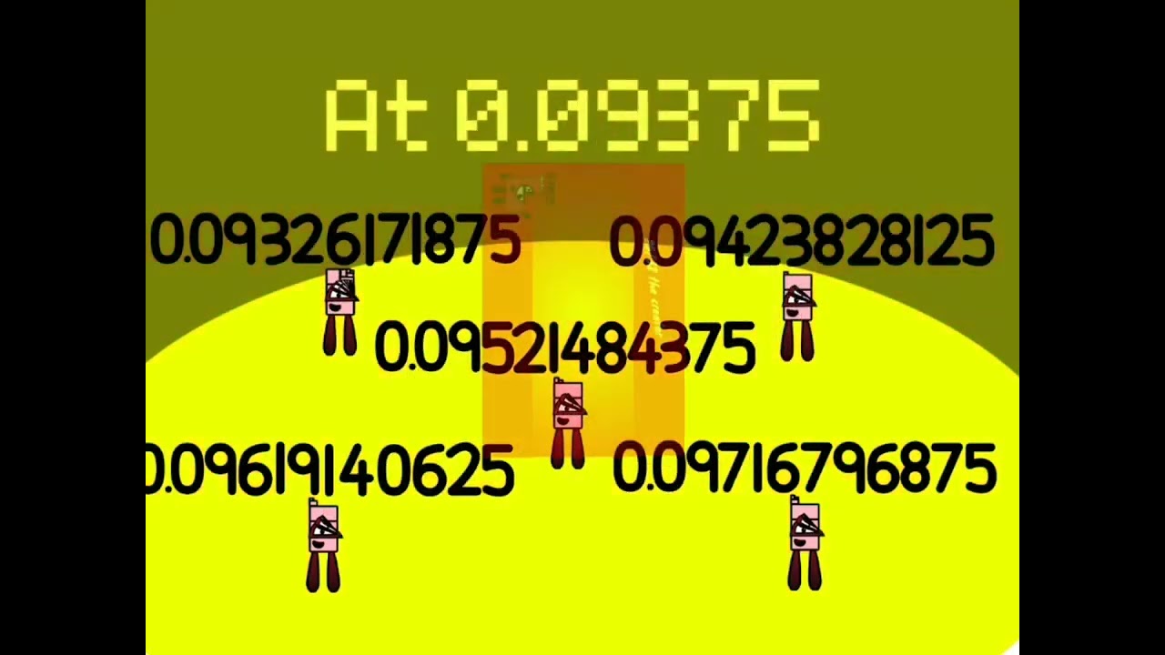 Numberblocks band 2048ths 19-20