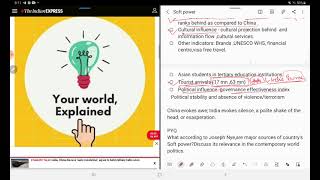 how to make notes from editorial UPSC #PSIR Optional #GS2 #Soft power screenshot 5