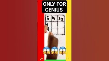 🤔Can you solve this???Missing Number Puzzle #Reasoning Questions #Comptitiveexam #shorts #shortsfeed