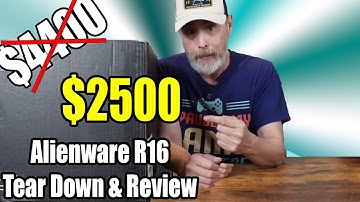 Dell Alienware Aurora R16 Pre-Built PC Review, Tear Down, & Plan