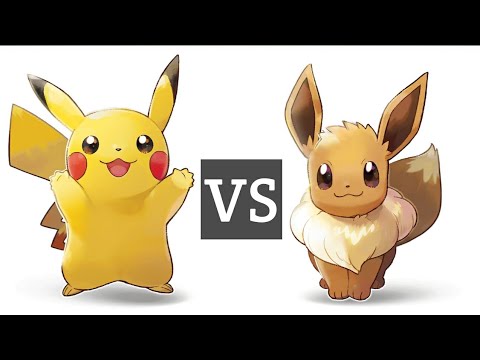 Pikachu Vs Eevee Amvrap Battle