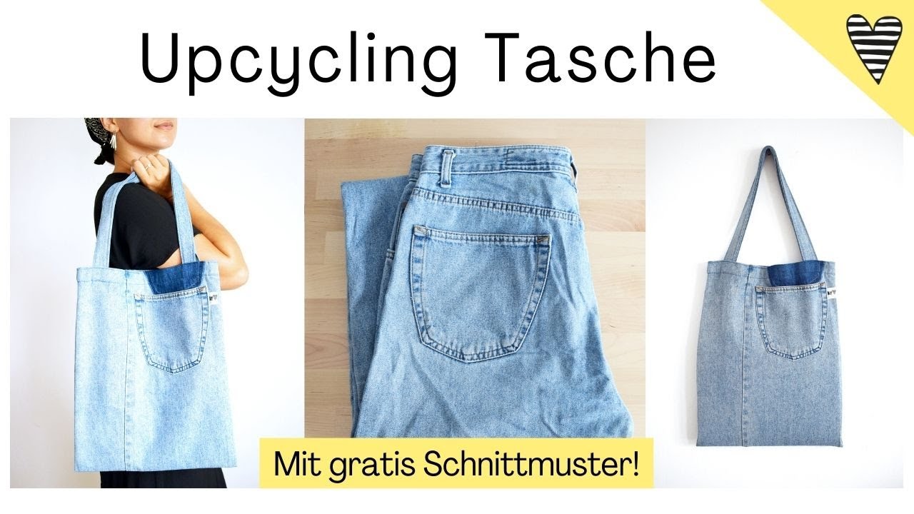 Upcycling: Einkaufstaschen aus ausgedienter Bettwäsche nähen 