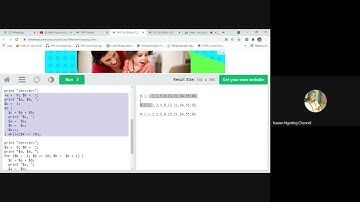 Sintaks PHP Untuk Membuat Deret Bilangan Fibbonacci Pada Online PHP Compiler | TIGA CARA BERBEDA