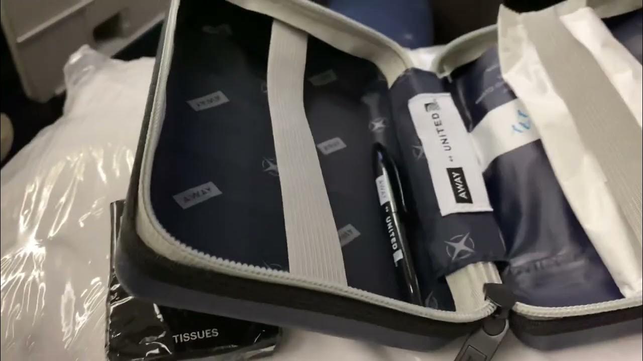 United Polaris Amenity Kit (Transatlantic flight) YouTube