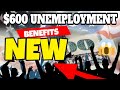 New $600 Unemployment Benefits Extension Update 2021