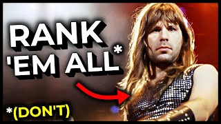 Why I NEVER rank IRON MAIDEN albums on the show...