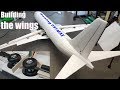 Boeing 737 MAX-8 RC airplane DIY project P-3/ building the wings