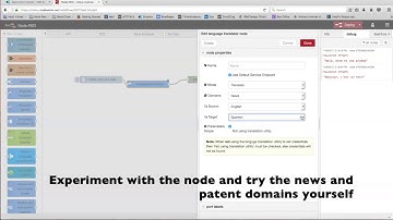 Node Red - Language Translator