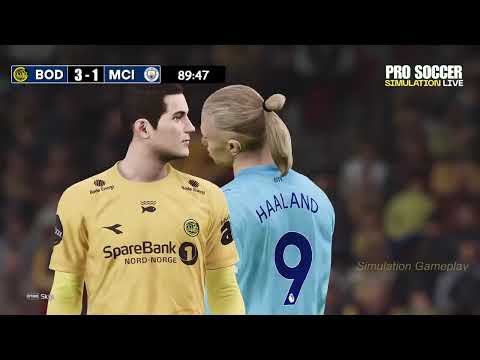 LIVE Bodo Glimt Vs Manchester City Champions League 25 26 Full Match Video Game Simulation LIVE Bodo Glimt Vs Manchester City Champions League 25 26 Full Match Video Game Simulation