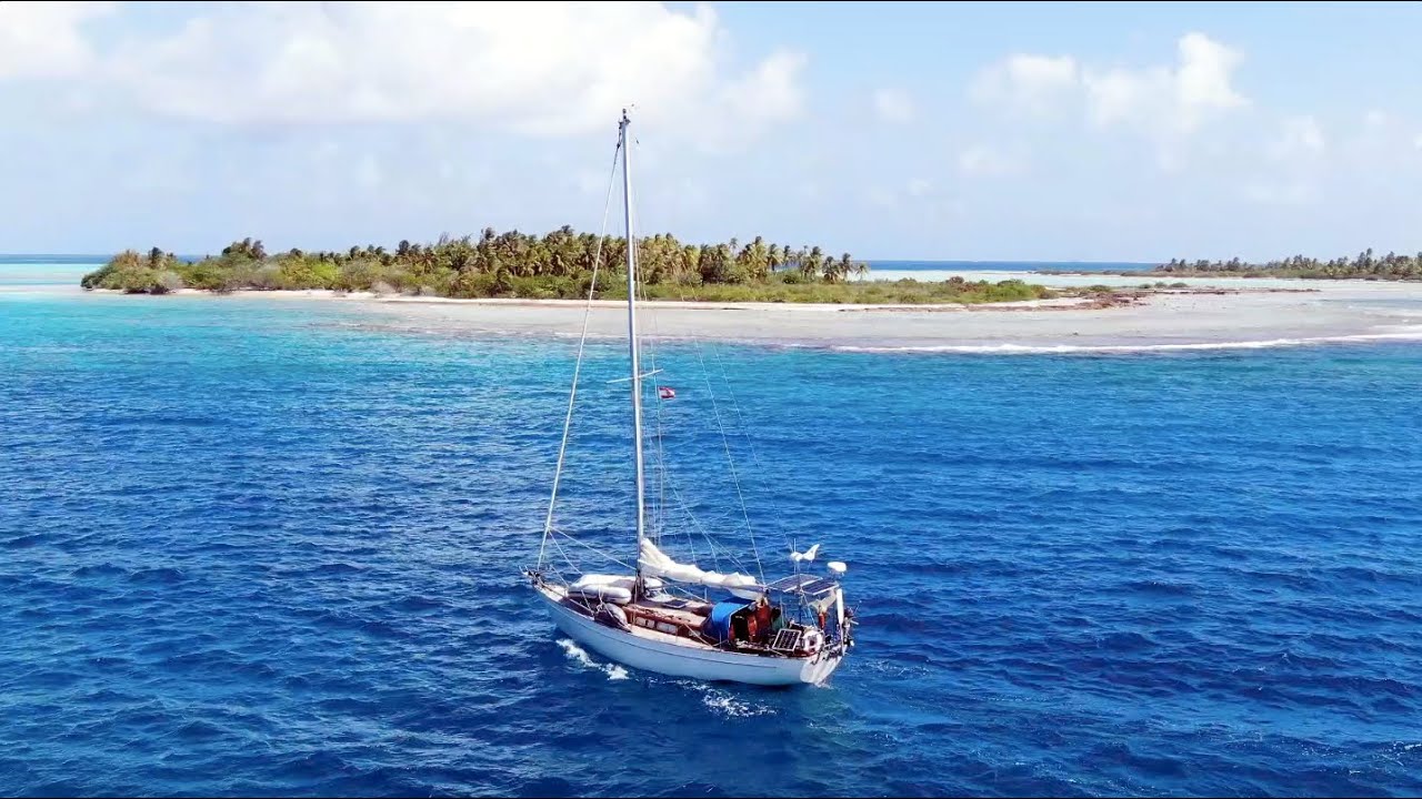 Racing Into A False Atoll Pass - Thula Sailing Episode 56