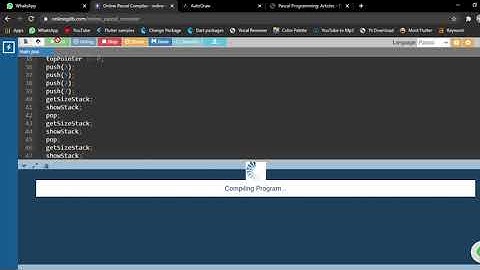 Belajar Pascal - Stack