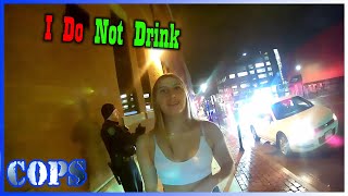 18-Year-Old College Athlete and her lies only fell apart when he did the breathalyser... DUI Arrest