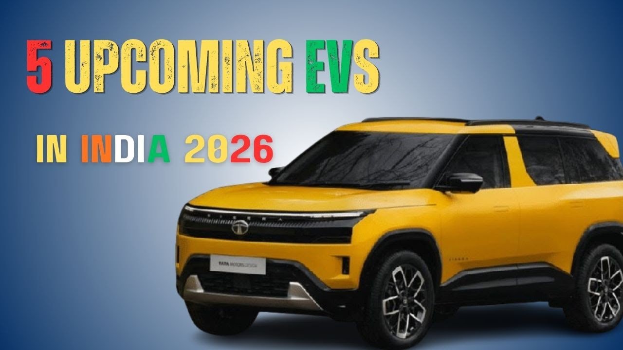 Top 5 Upcoming EVs in India 2026. | Best upcoming Electric cars in ...