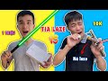 Đèn Tia Laze Siêu Mạnh 1 Triệu Vs Ná Thun Laze Tự Chế 10K - Đồ Chơi Con Nhà Giàu Và Con Nhà Nghèo!