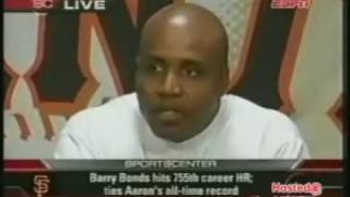 Barry Bond's Steroids Accusation!