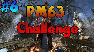 Black Ops Zombie Challenge #3 PM63 Only (Part 6)