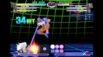 MvC2 Dhalsim OTG trijump ver j.LP combo