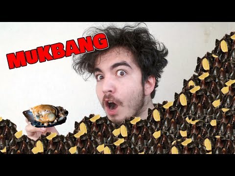 100 TANE MİDYE!!! (MUKBANG CHALLENGE)