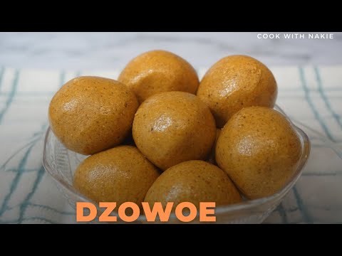 COMO FAZER ADAAKOA / DZOWEY (picante do amendoim bolas)
