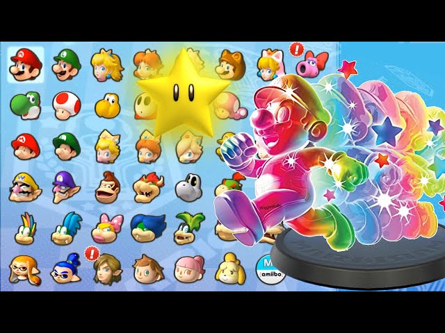 マリオカート8デラックス】マリオは星だけを使ってレースに勝つ