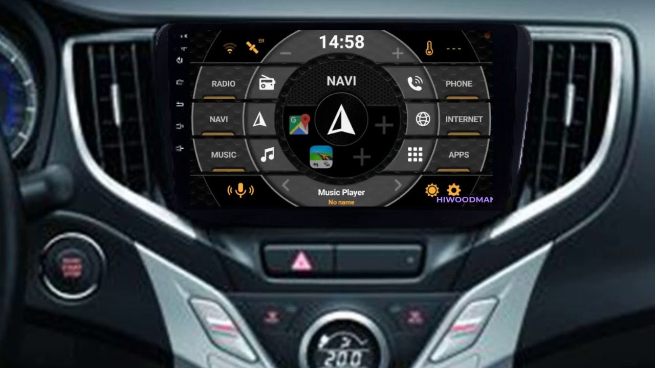 Woodman Android Stereo for Maruti 