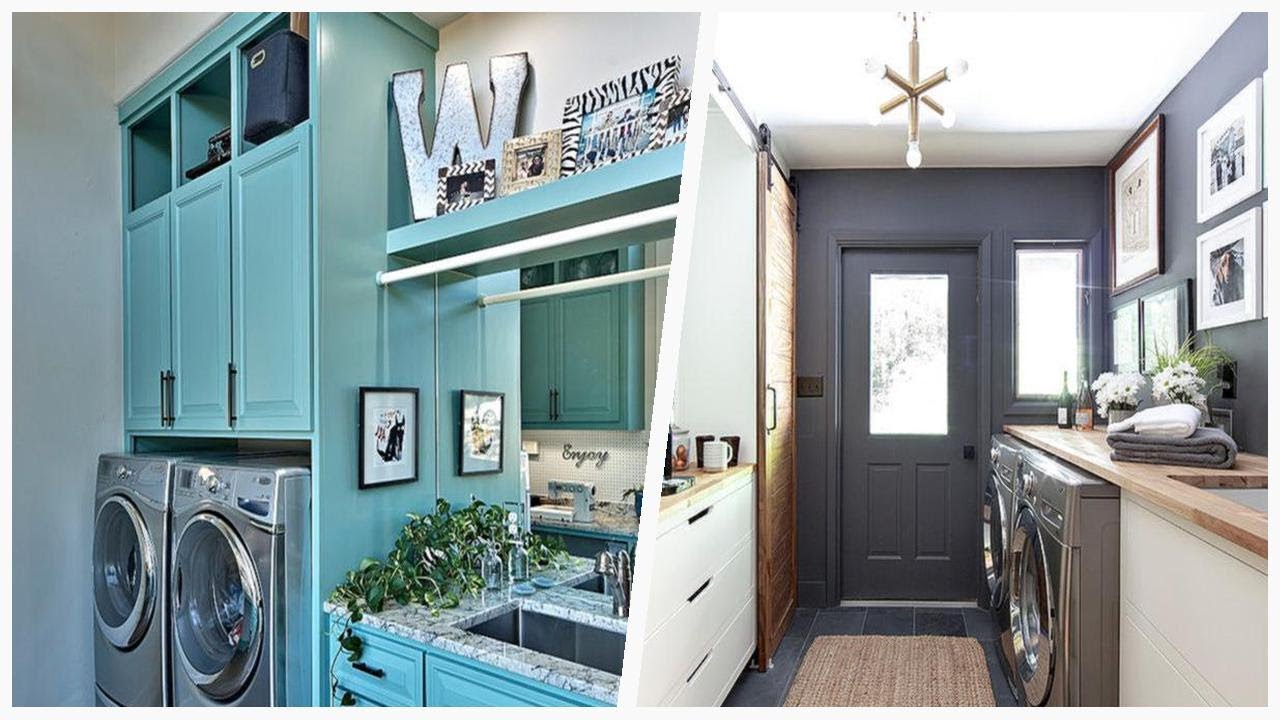 Stunning Laundry Room Ideas: Gray & Pink Design Solutions | Designer ...