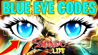 ⭐SHINDO LIFE BLUE EYES CUSTOM EYE CODES⭐