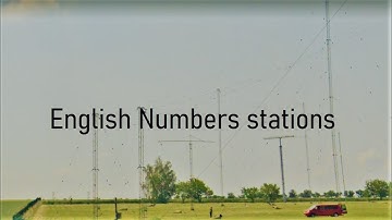 English Numbers stations