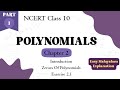 CBSE Class 10 Maths Chapter 2 Polynomials Part 1 Malayalam Explanation