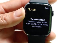 How To Look At iPhone Notes On Apple Watch!