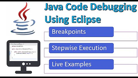 How to Debug Java Program Execution in Eclipse using Breakpoints