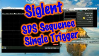 Siglent SDS Sequence Single Trigger