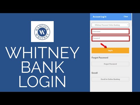 Whitney Bank Online Banking Login | Hancock Whitney Bank Login | hancockwhitney.com Online Banking