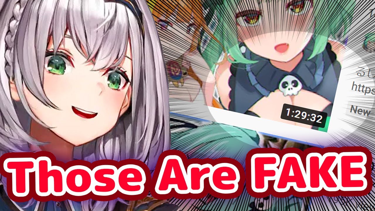 Shirogane Noel Calls Out Rushia's Fake Boin Thumbnail【ENG Sub/Hololive】