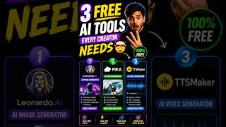 3 FREE AI Tools You NEED 🤯