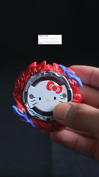 Beyblade muter sendiri terus menang?! #shorts